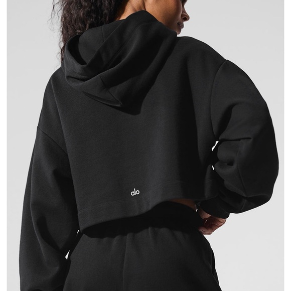 ALO Yoga Tops - Alo Yoga Bae Hoodie- cropped